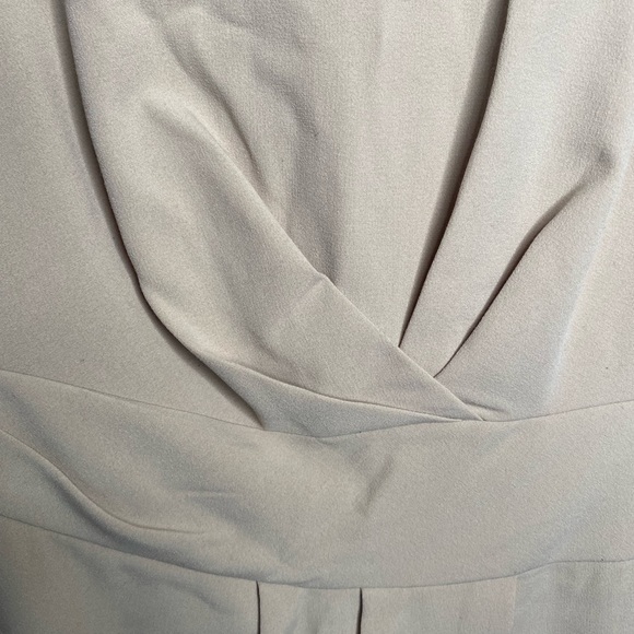 FINAL SALE Chico's NWT Faux Leather Taupe Dress Women’s Size XL Chico’s 3 - Picture 4 of 8